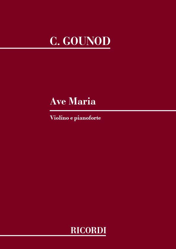 Ave Maria. Meditazione Sul I Preludio Di J. S. - Per Violino E Pianoforte - housle a klavír